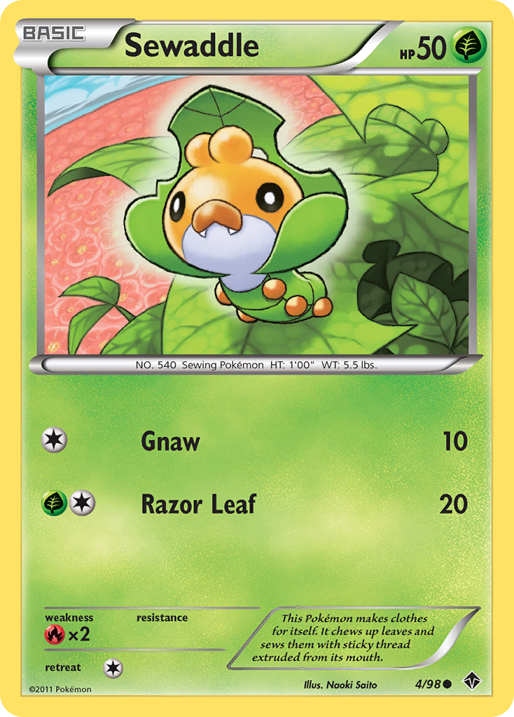 Sewaddle 004/98 Common