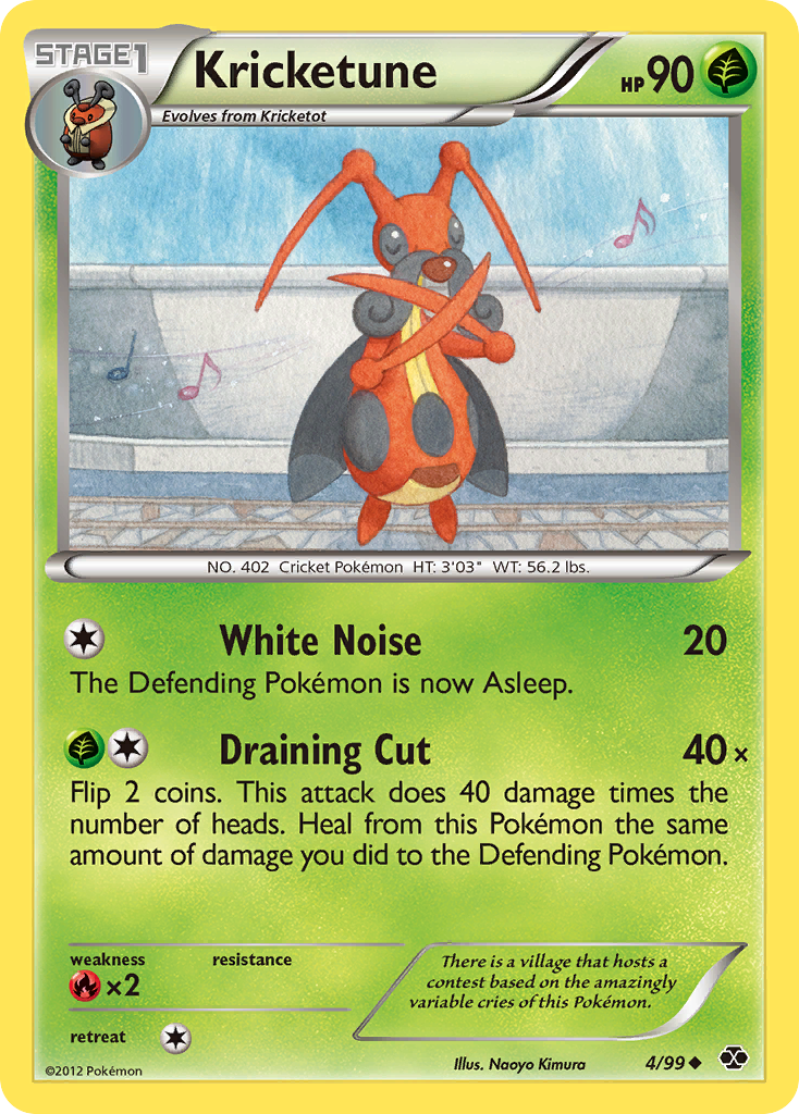 Kricketune 004/103 Uncommon