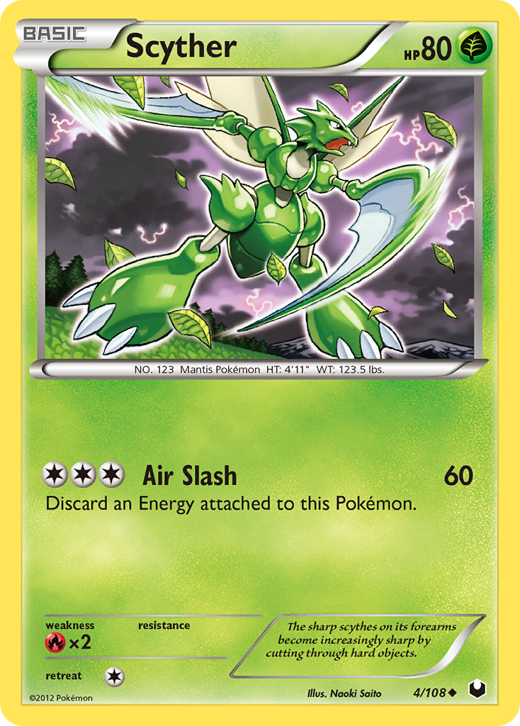 Scyther 004/111 Uncommon