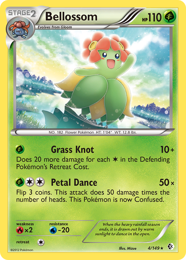 Bellossom 004/153 Rare