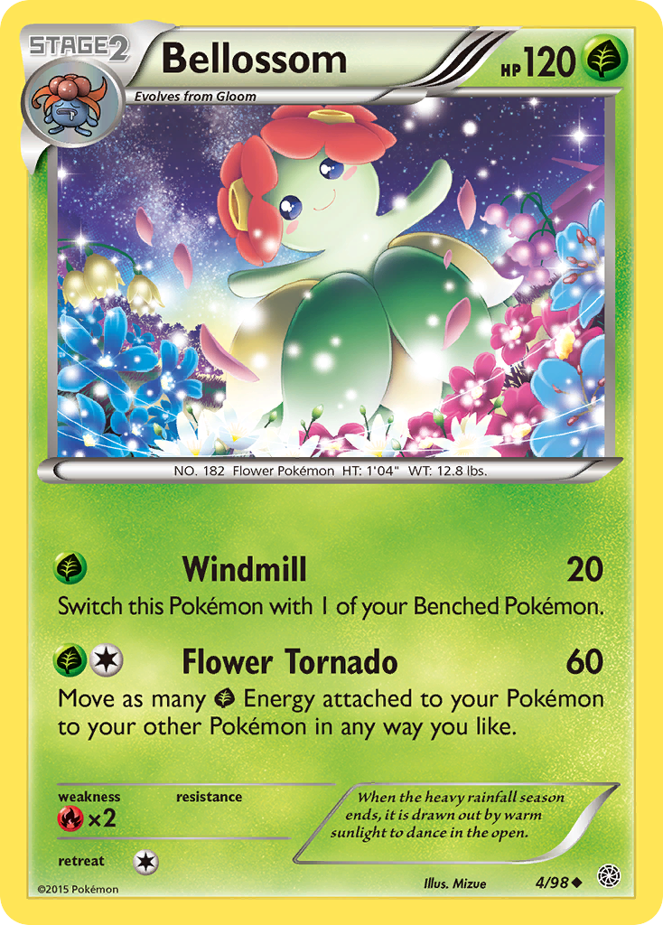 Bellossom 004/100 Uncommon