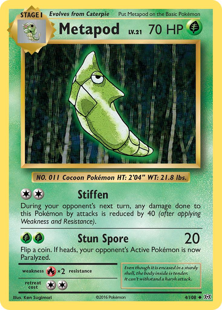 Metapod 004/113 Uncommon