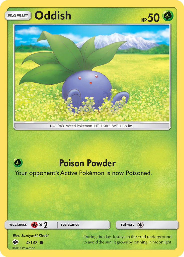Oddish 004/177 Common