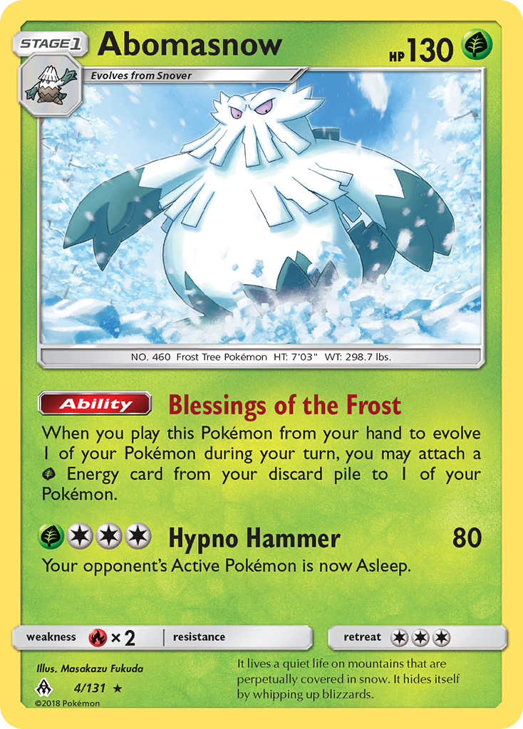 Abomasnow 004/150 Rare
