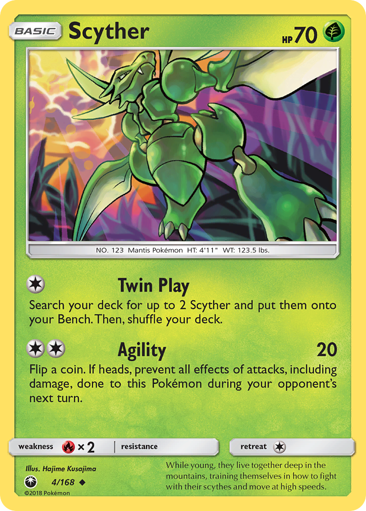 Scyther 004/187 Uncommon