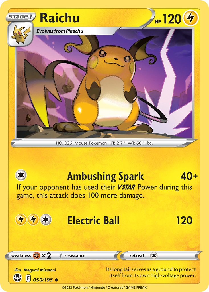 Raichu 050/215 Uncommon