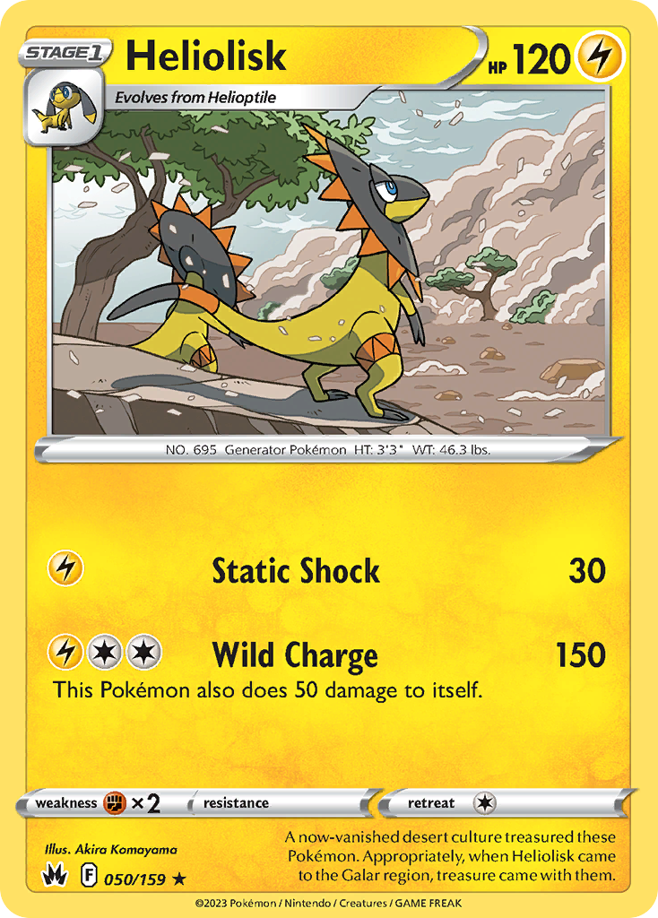 Heliolisk 050/160 Rare