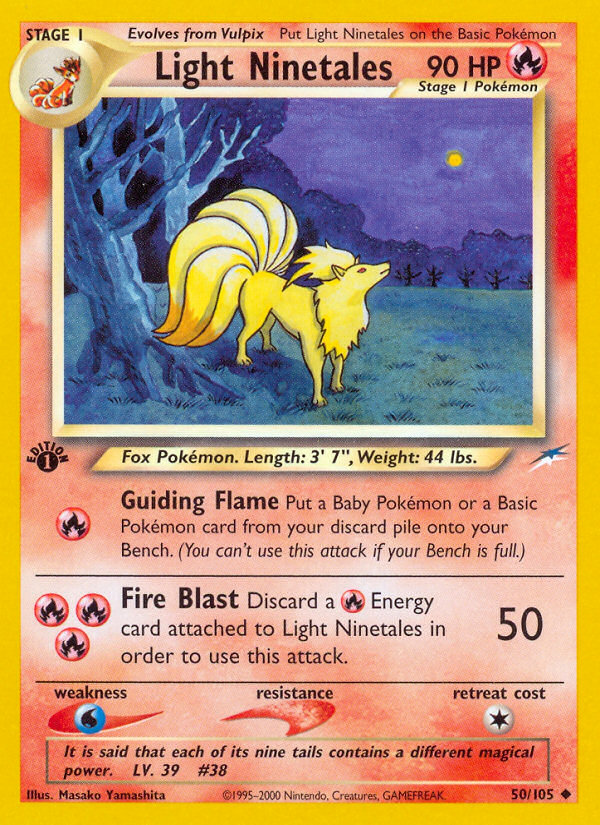 Light Ninetales 050/113 Uncommon