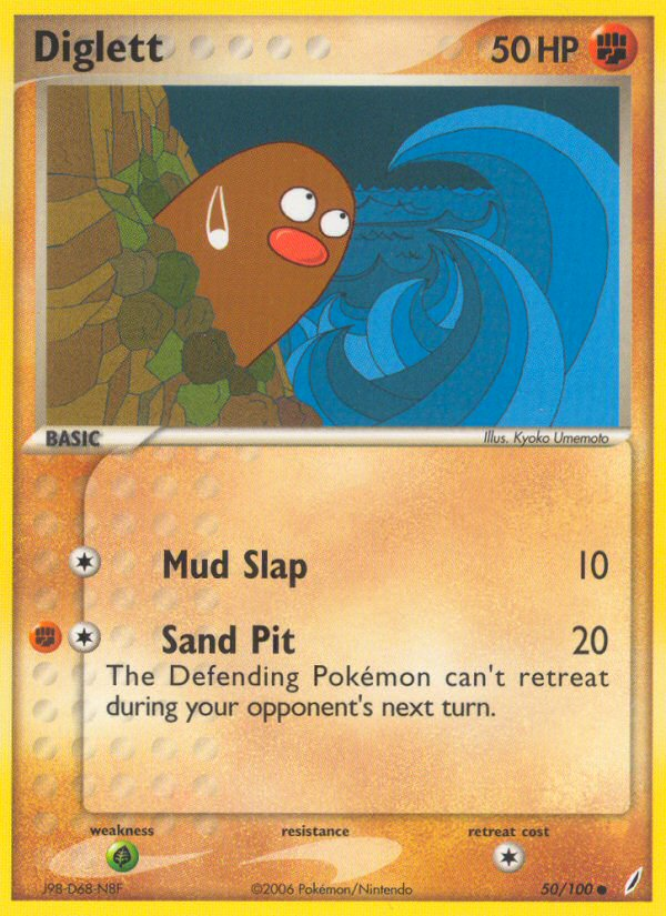 Diglett 050/100 Common