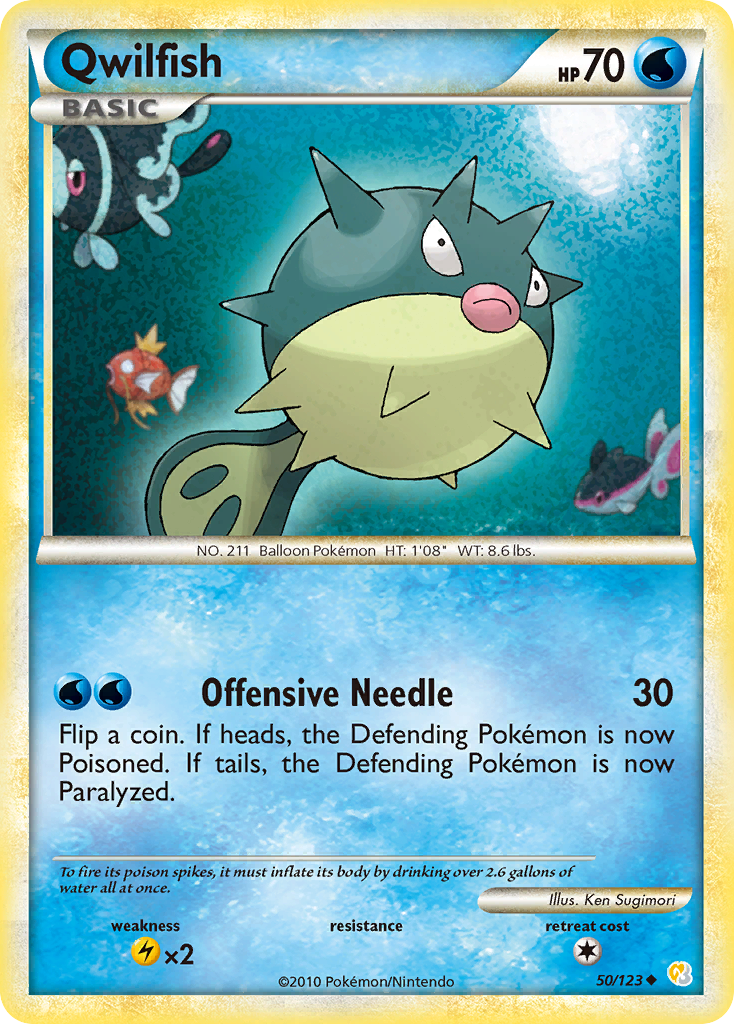 Qwilfish 050/124 Uncommon