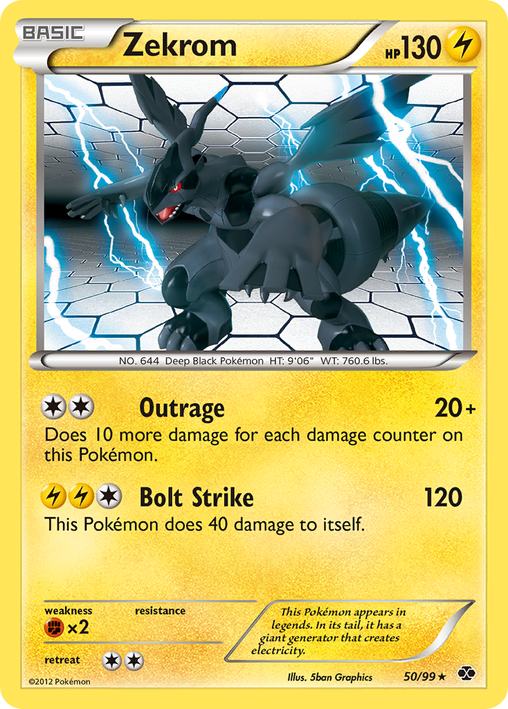Zekrom 050/103 Rare