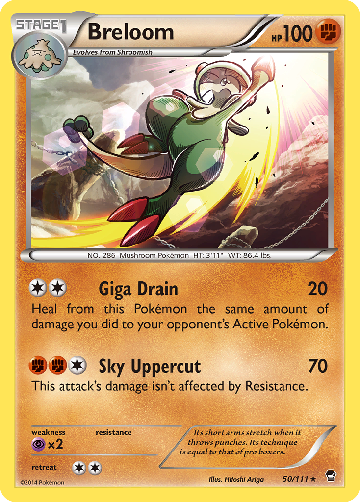 Breloom 050/114 Rare