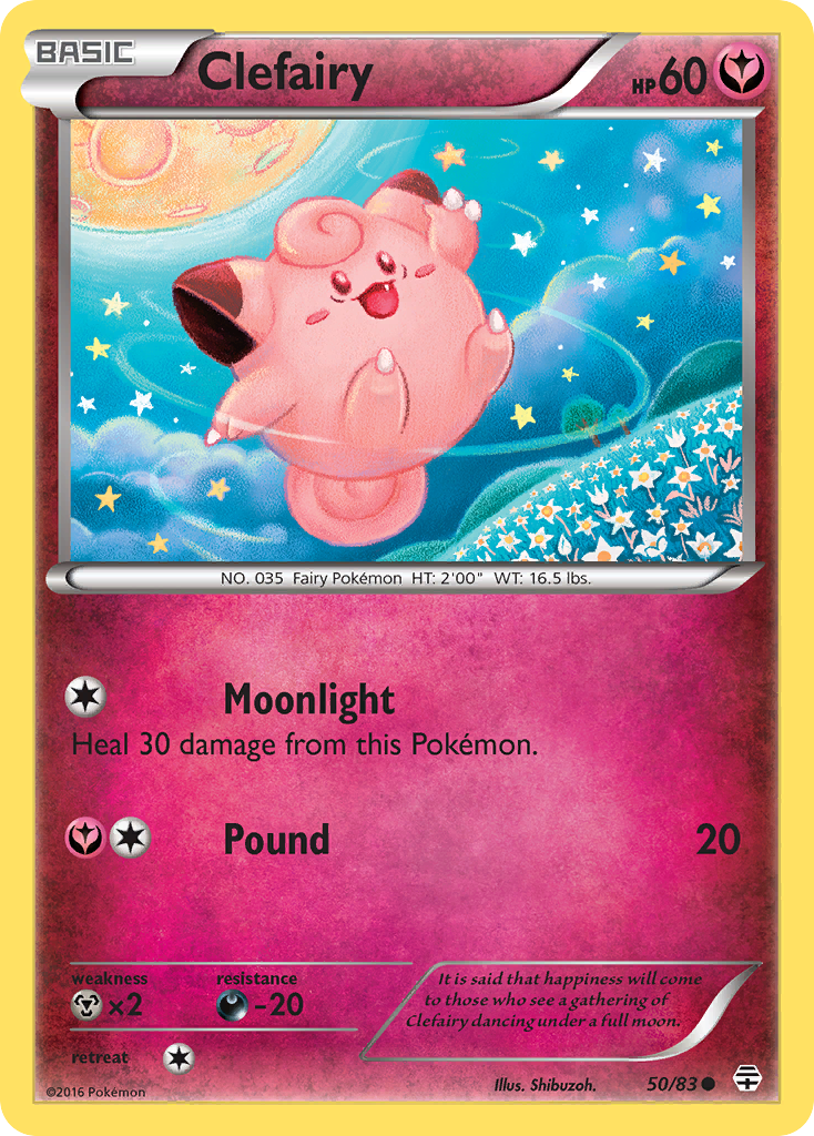 Clefairy 050/117 Common