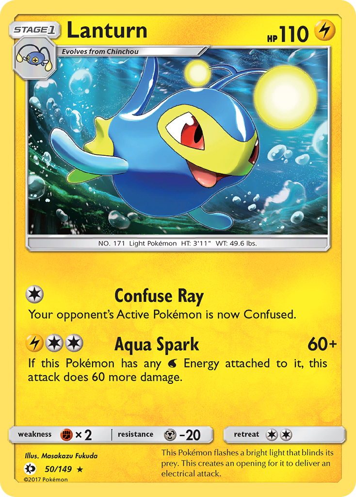 Lanturn 050/173 Rare