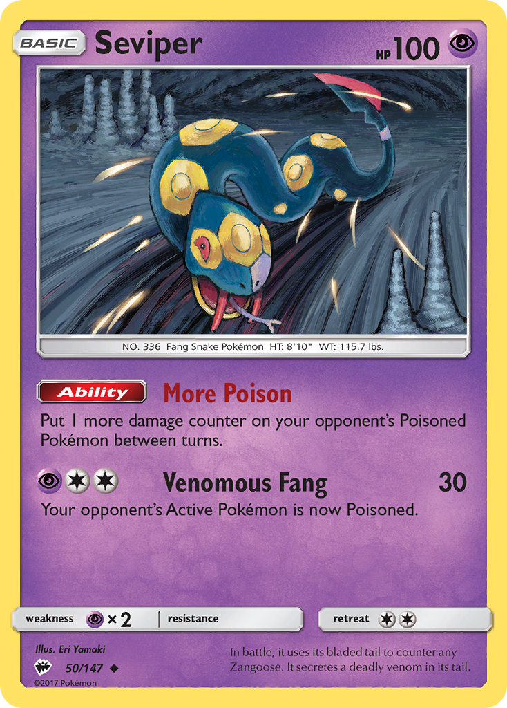Seviper 050/177 Uncommon