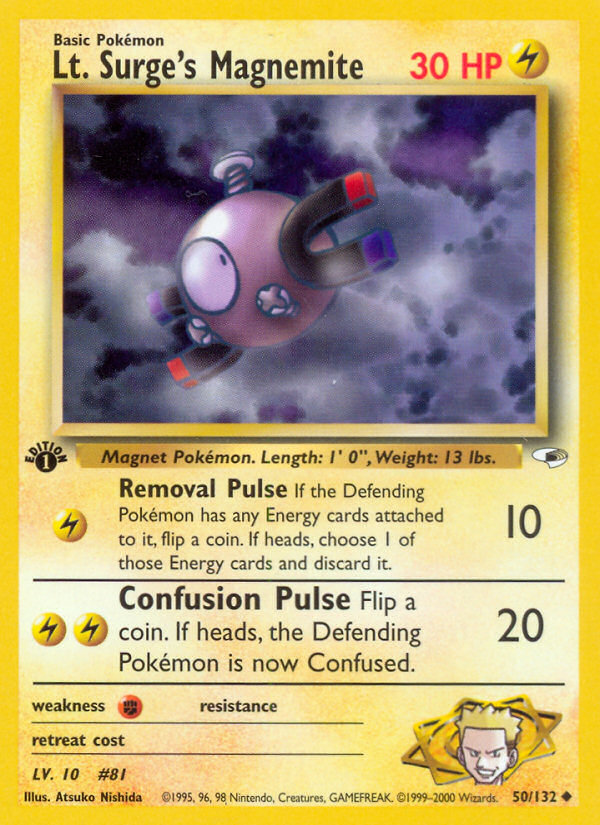 Lt. Surge's Magnemite 050/132 Uncommon