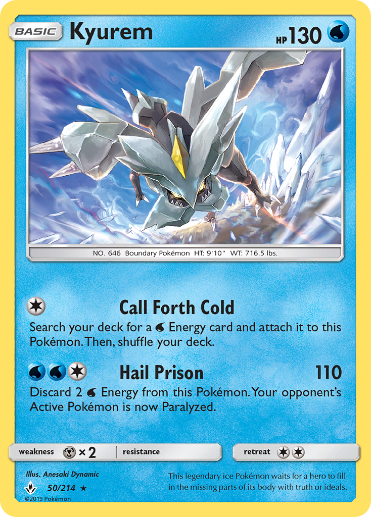 Kyurem 050/234 Rare Holo