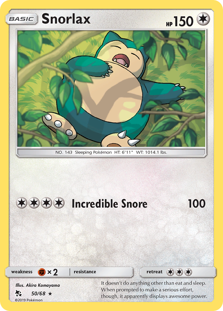 Snorlax 050/69 Rare
