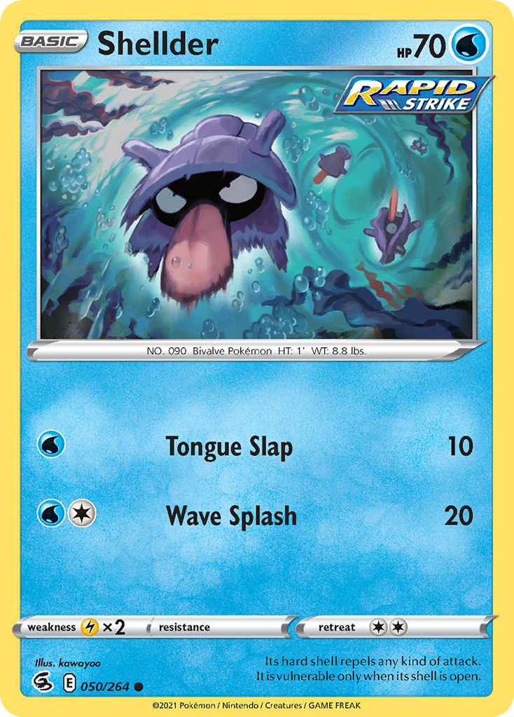 Shellder 050/284 Common