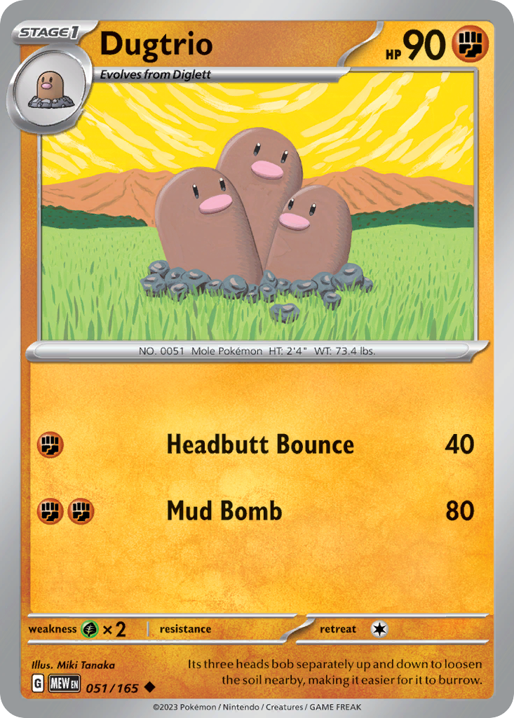 Dugtrio 051/207 Uncommon