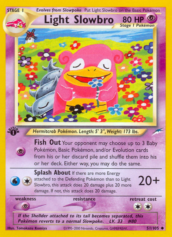 Light Slowbro 051/113 Uncommon