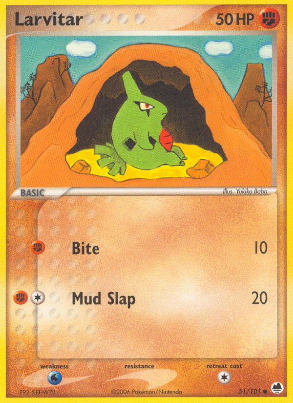 Larvitar 051/101 Common