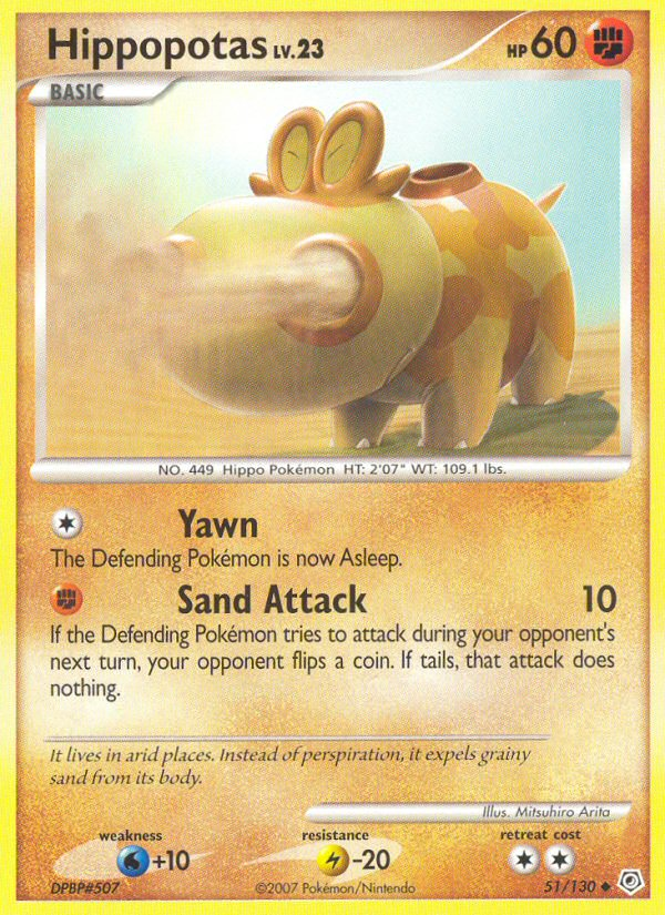 Hippopotas 051/130 Uncommon