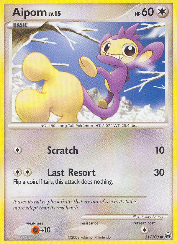Aipom 051/100 Common