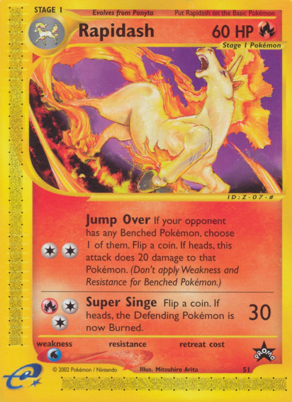 Rapidash 051/53 Promo