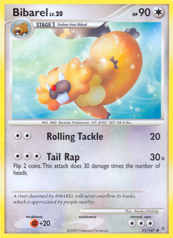Bibarel 051/153 Uncommon