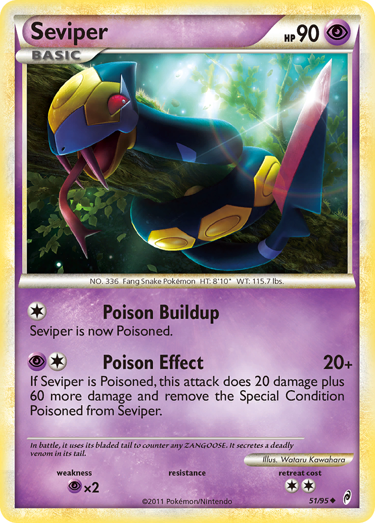 Seviper 051/106 Uncommon