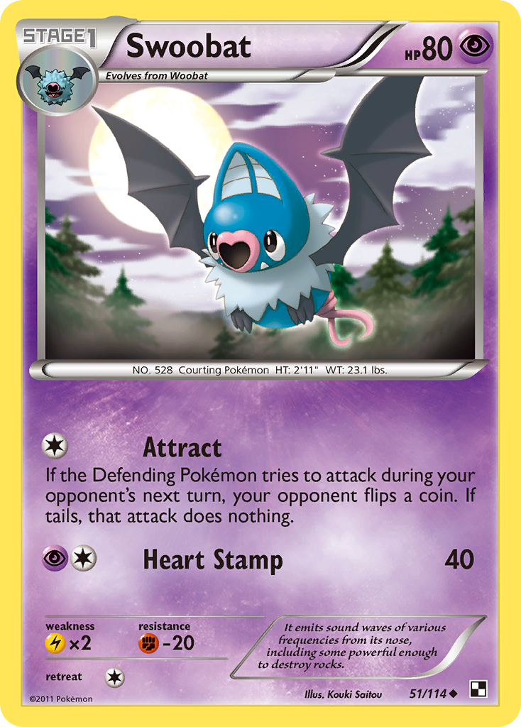 Swoobat 051/115 Uncommon