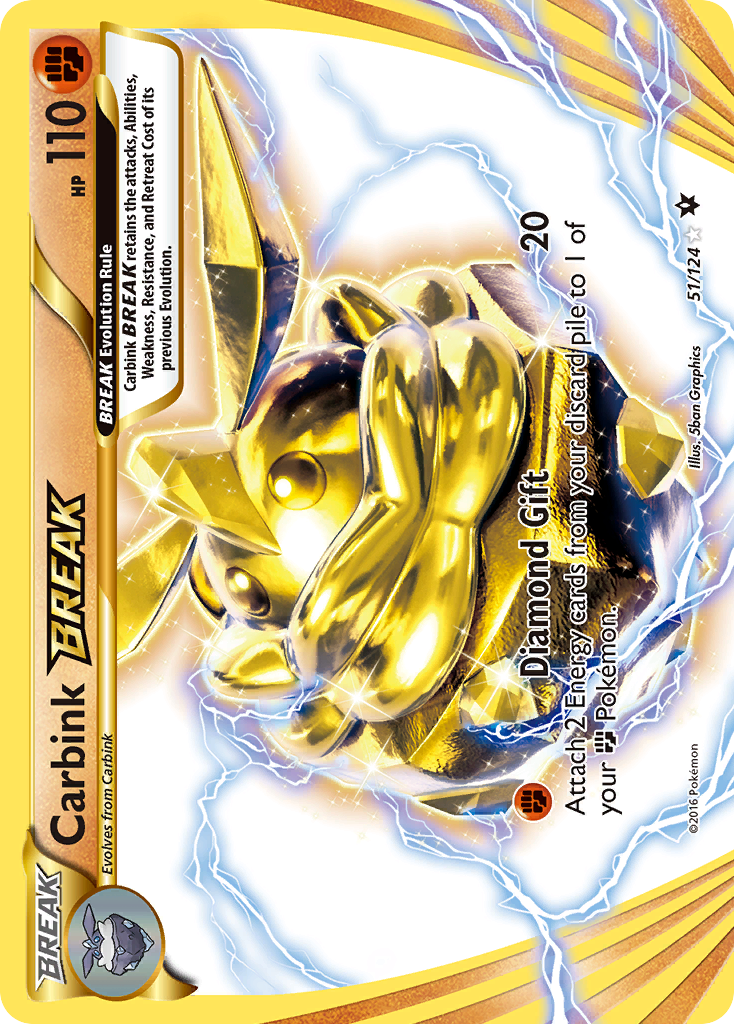 Carbink BREAK 051/129 Rare BREAK