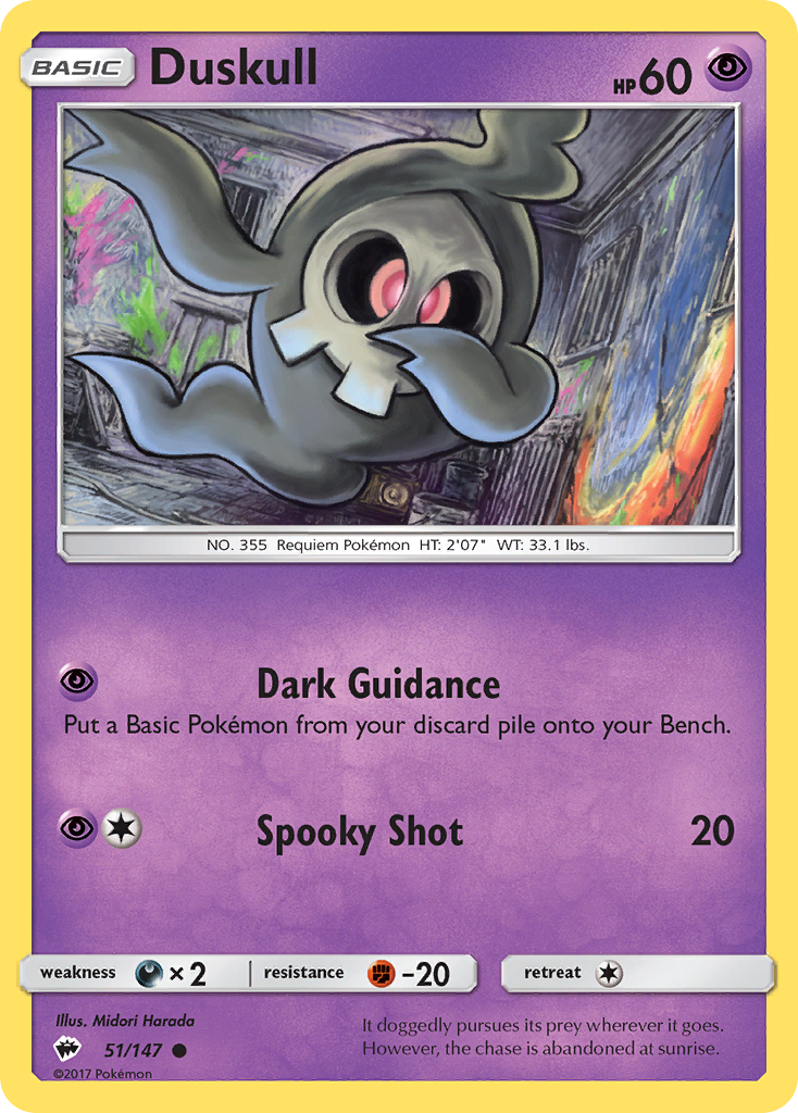 Duskull 051/177 Common