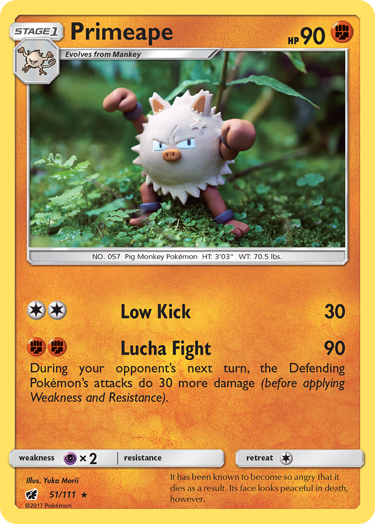 Primeape 051/126 Rare