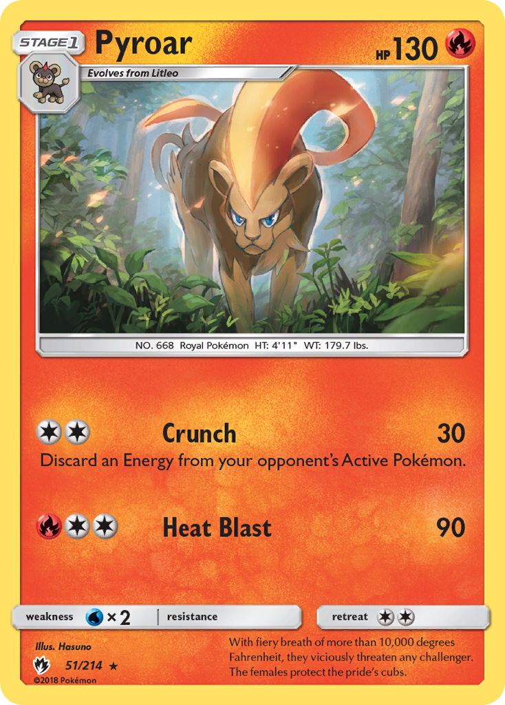Pyroar 051/240 Rare