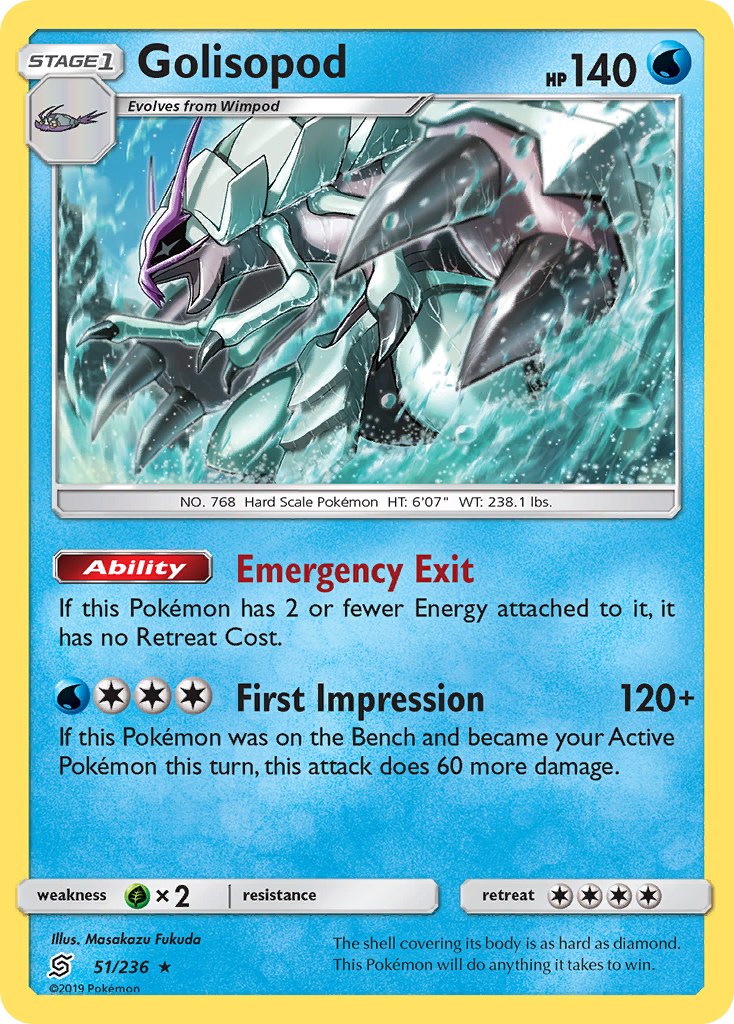 Golisopod 051/260 Rare Holo