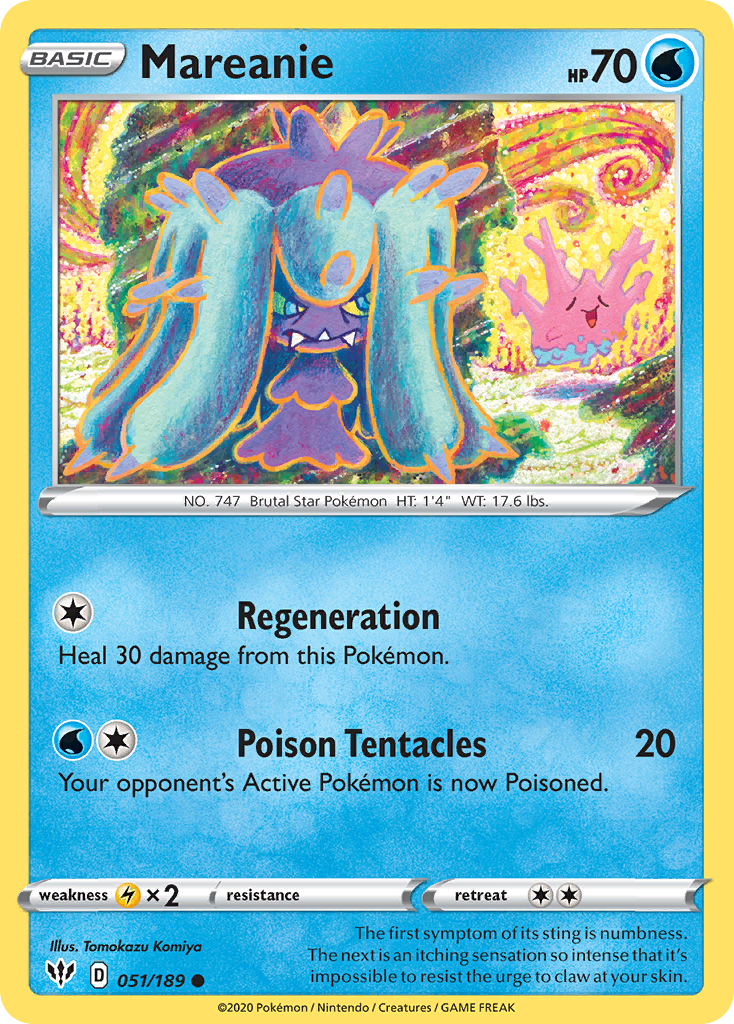Mareanie 051/201 Common