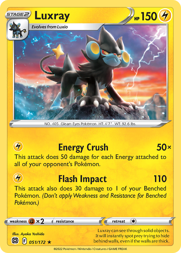 Luxray 051/186 Rare