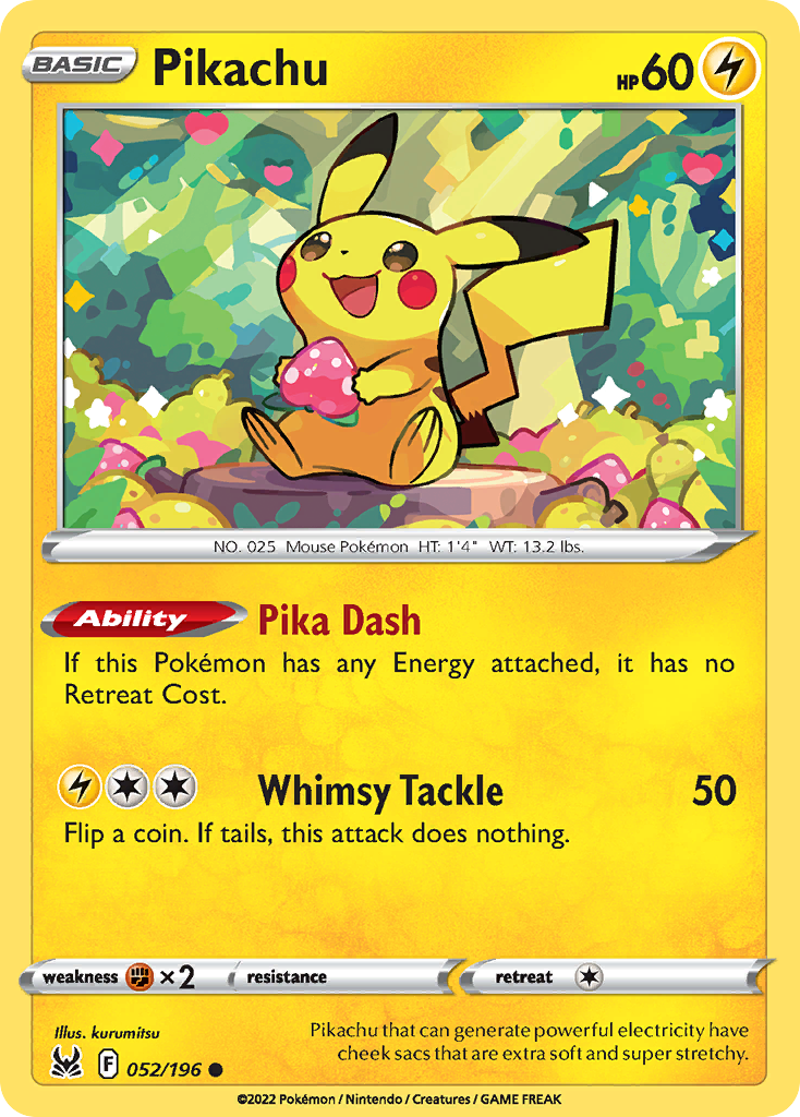 Pikachu 052/217 Common