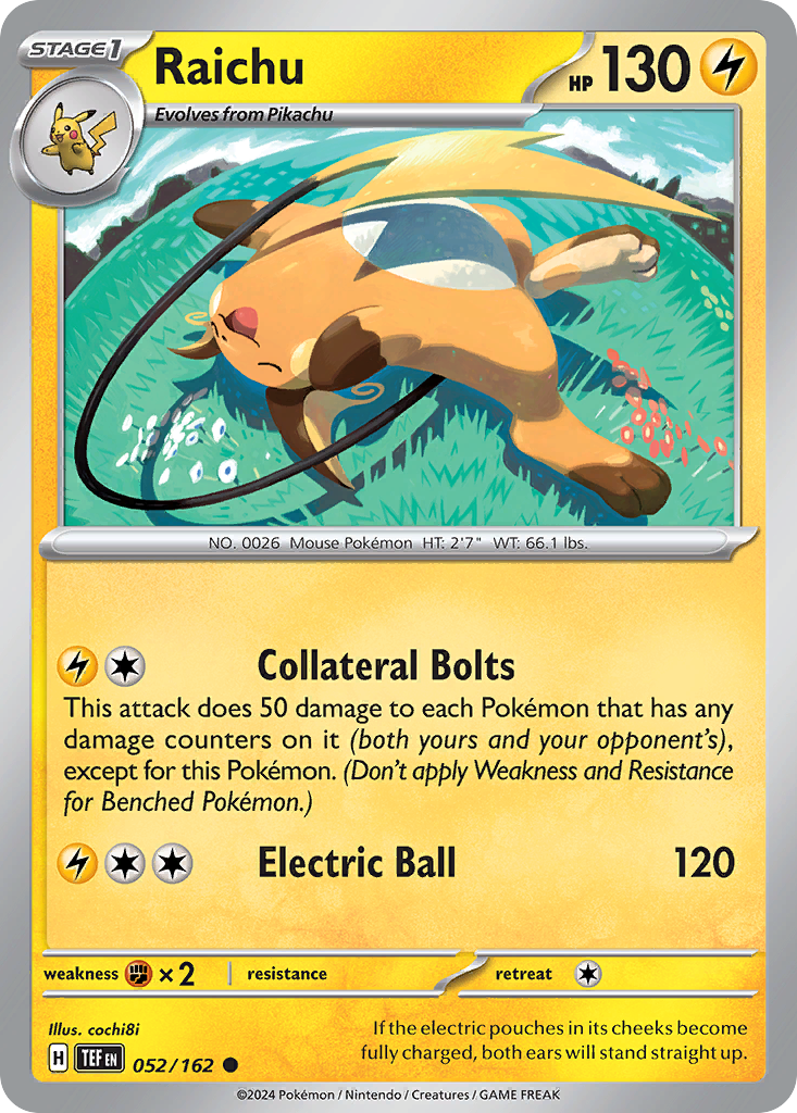 Raichu 052/218 Common