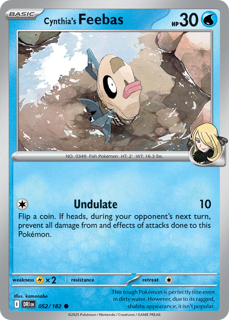 Cynthia's Feebas 052/244 Common