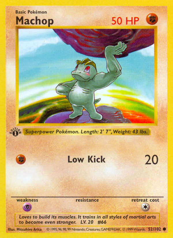 Machop 052/102 Common