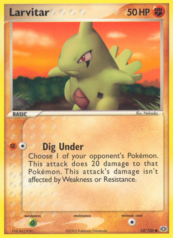 Larvitar 052/107 Common