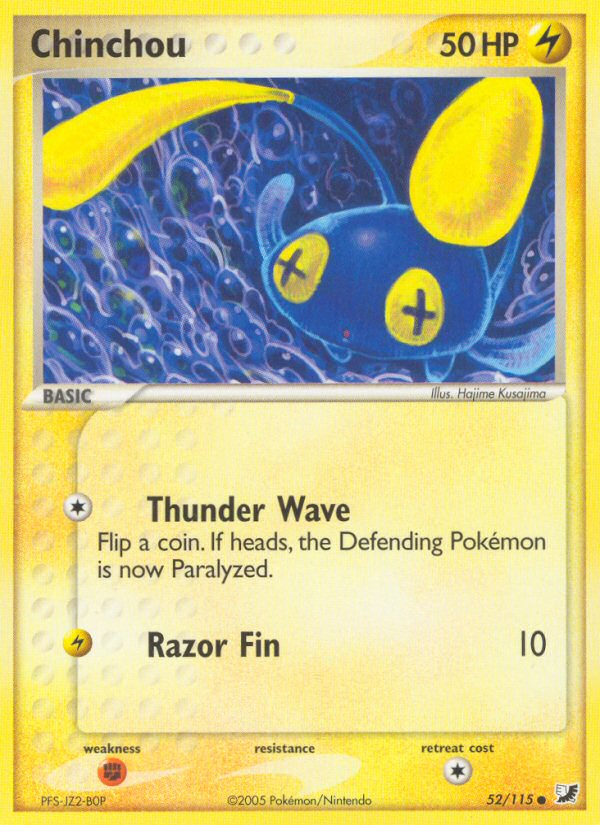 Chinchou 052/145 Common
