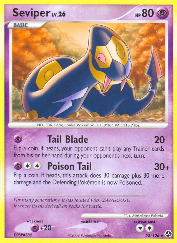 Seviper 052/106 Uncommon