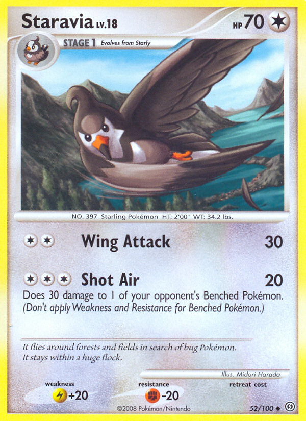 Staravia 052/106 Uncommon