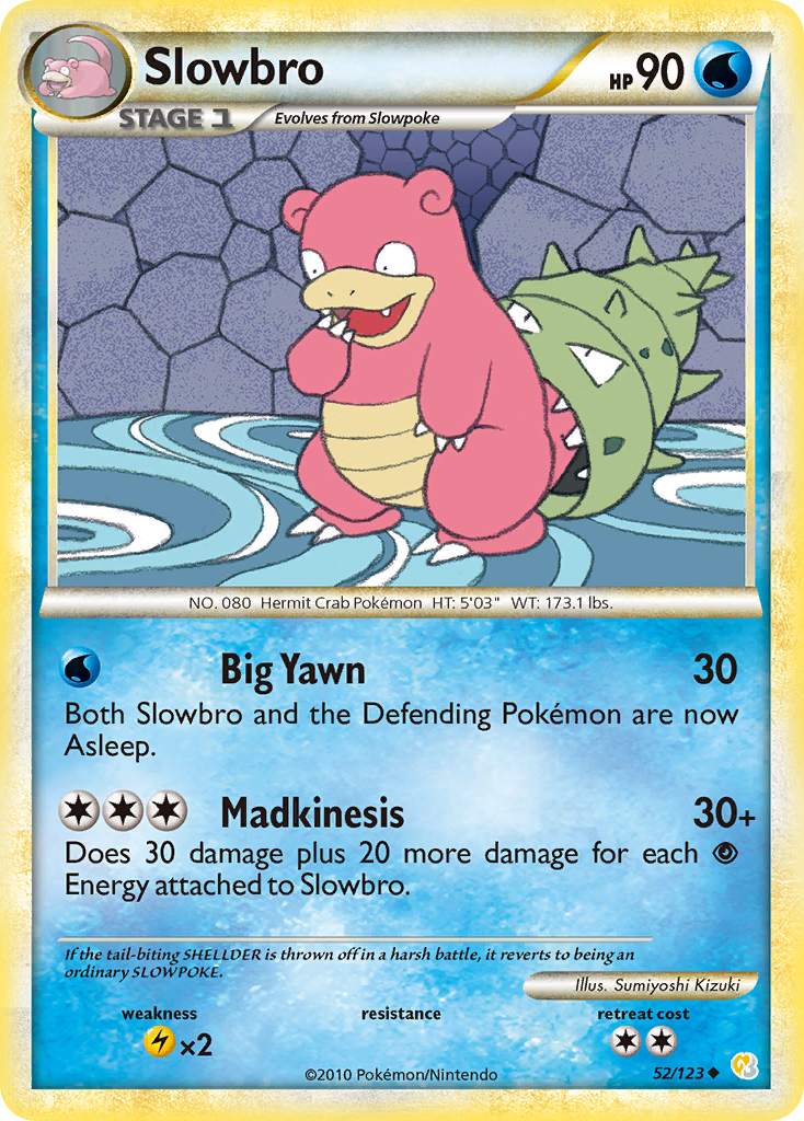 Slowbro 052/124 Uncommon