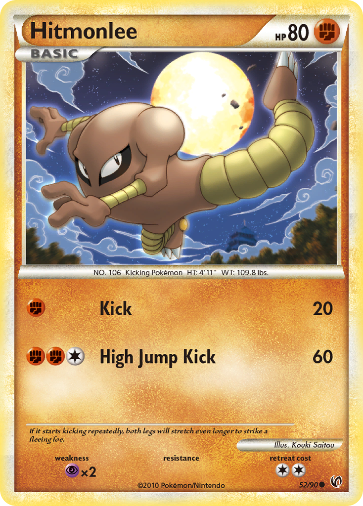 Hitmonlee 052/91 Common