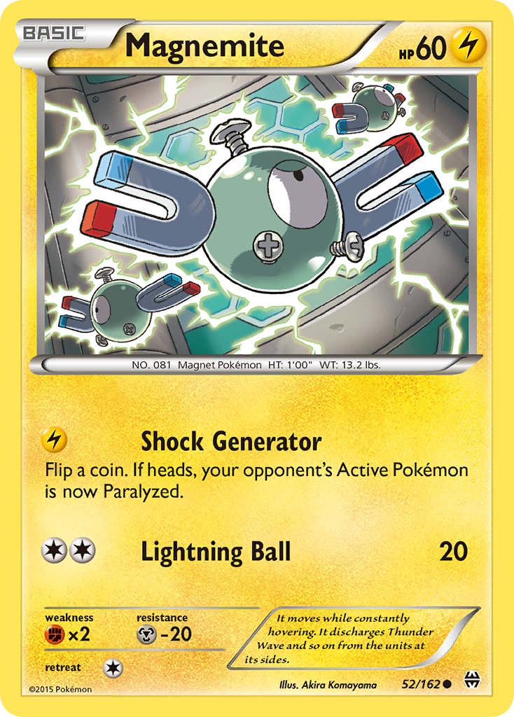 Magnemite 052/165 Common